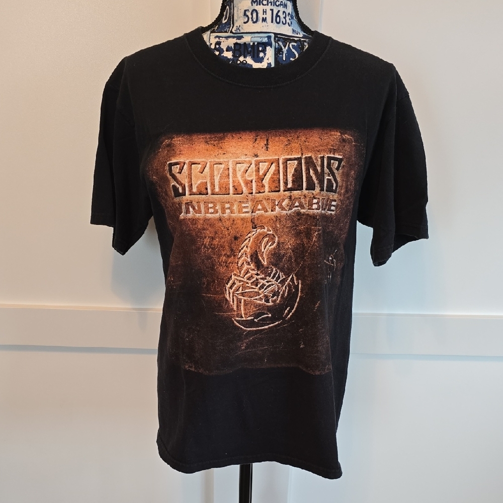 Black and Brown Scorpions Tee